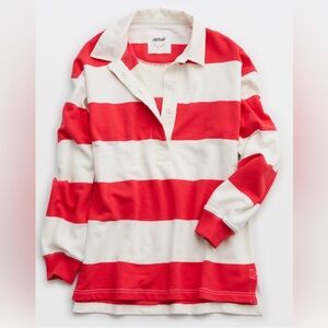 Aerie Rugby Polo Shirt. Size small.
